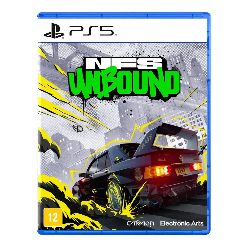 Jogo Game Need For Speed Unbound PS5 Mídia Física
